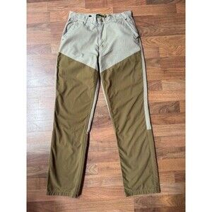 Cabelas Pants Mens 34 REG Brown Upland Traditions Hunting Briar Brush Outdoor